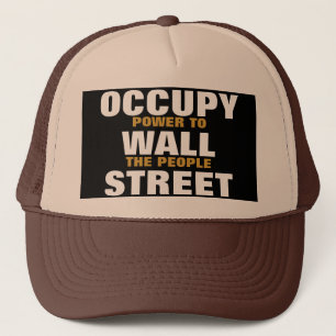KANS WALL STREET POWET AAN MENSEN TRUCKER PET