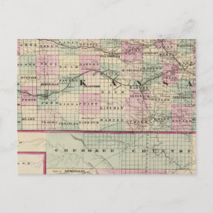 Kansas 5 briefkaart