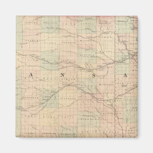 Kansas 6 magneet (Voorkant)