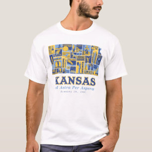 Kansas - Ad Astra Per Aspera - T-Shirt