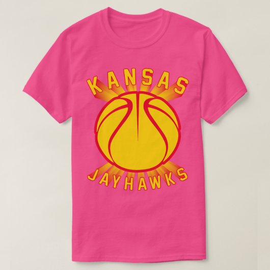 Kansas Basketball T-shirt (Design voorkant)