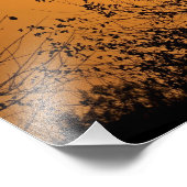 Kansas Beauty met Sunset met wolken. Foto Afdruk (Hoek)