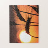 Kansas Blé Sunset PUZZLE (Vertical)