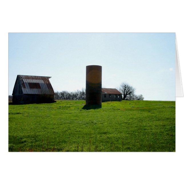 Kansas Boerderij Land (Voorkant Horizontaal)