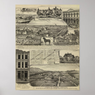 Kansas Boerderijen Poster