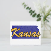 Kansas Briefkaart (Staand voorkant)