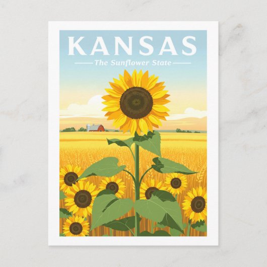  Kansas Briefkaart (Voorkant)