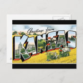 Kansas-Briefkaart Briefkaart (Voorkant / Achterkant)