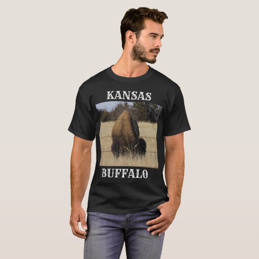 Kansas BUFFALO T-Shirt (Voorkant volledig)