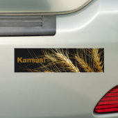 Kansas.  bumpersticker voor warmtegewas (Op auto)