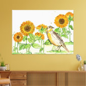 Kansas Canvas Art Afdruk (Insitu (Woonkamer))