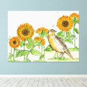 Kansas Canvas Art Afdruk (Insitu (Houten vloer))