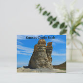 Kansas Castle Rock Post Card Briefkaart (Staand voorkant)