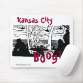 Kansas City Boogie Mousepad Muismat (Met muis)