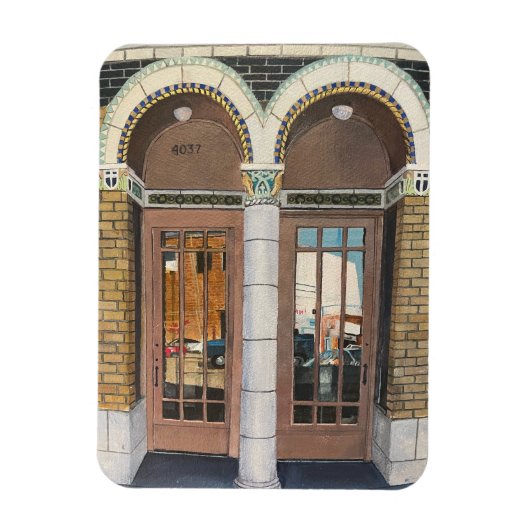 Kansas City Door Magneet (Verticaal)