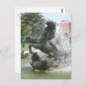 Kansas City Fountain Briefkaart (Voorkant / Achterkant)