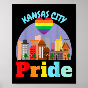 Kansas City Gay Pride LGBTQIA Missouri KC Mo Lesbi Poster