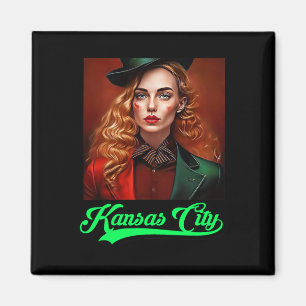 Kansas City Irish Parade Green Beer Barbecue Tailg Magneet