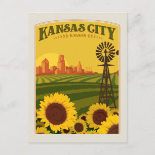 Kansas City Kansas Briefkaart