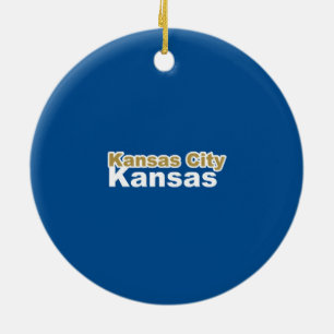 Kansas City, Kansas-versiering Keramisch Ornament