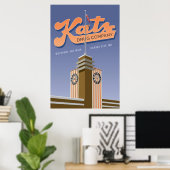 Kansas City Landmarks: Katz Drugs - 24 x 36 Poster (Thuiskantoor)