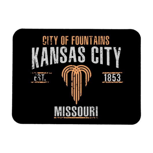 Kansas City Magneet (Horizontaal)