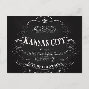 Kansas City Missouri - BBQ Capital of the World Briefkaart