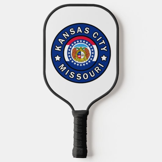 Kansas City Missouri Pickleball Paddle (Achterkant)