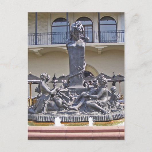 Kansas City, Missouri Plaza fontain Briefkaart (Voorkant)