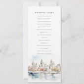 Kansas City Missouri Programme de mariage à l'aqua (Dos)