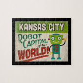 Kansas City Missouri Robot - Funny Legpuzzel (Horizontaal)