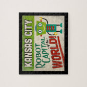 Kansas City Missouri Robot - Funny Legpuzzel (Verticaal)