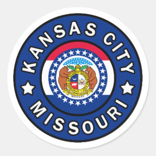 Kansas City Missouri Ronde Sticker