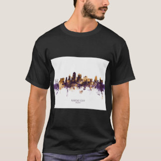 Kansas City Missouri Silhouette Overgroot 5 T-shirt