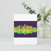Kansas City Missouri Skyline Uitnodiging Briefkaart (Staand voorkant)