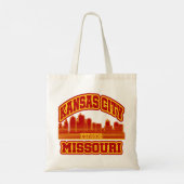 Kansas City, Missouri Tote Bag (Achterkant)