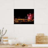 Kansas City Plaza Fireworks, Poster lumineux (Cuisine)