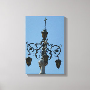 Kansas City Plaza Light Canvas Afdruk