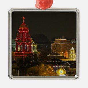 Kansas City Plaza lights Metalen Ornament