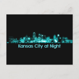 Kansas City Skyline Briefkaart
