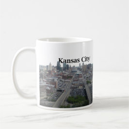 Kansas City Skyline met Kansas City in Sky Koffiemok