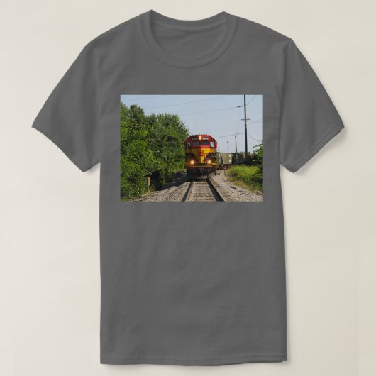 Kansas City Southern Sunrise T-shirt (Design voorkant)