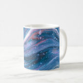 Kansas City Special 3 Cool Bleu Abstrait Mug (Devant droit)