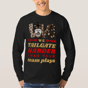 Kansas City Tailgater BBQ Grilling Schattige Tailg T-shirt