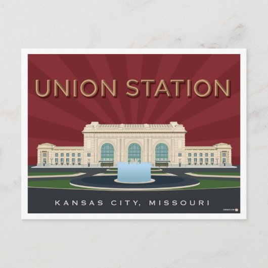 Kansas City Union Station - Carte postale (Devant)