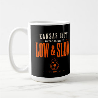 Kansas City Waar Oranje Laag en Langzaam Is Koffiemok