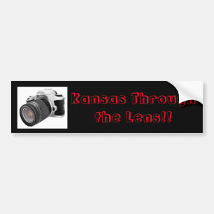 Kansas door de Lens Bumpersticker