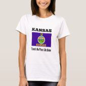 Kansas, er is geen plek zoals thuis t-shirt (Voorkant)
