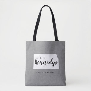 Kansas Family Monogram Sac fourre-tout d'État
