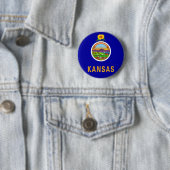 Kansas Flag Button (In situ)